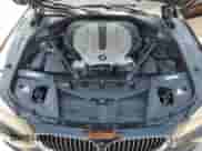 2010 BMW 7 Series 750i xDrive with VIN WBAKC6C56ACL67525, listed as a Copart auction lot 68678395 with 82,492 mi miles and Clean title. Bid and sale history available at DreamBid. Image 11.