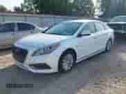 2017 Hyundai Sonata SE with VIN KMHE24L19HA044317, listed as a IAAI auction lot 42545312 with 54,383 mi miles and . Bid and sale history available at DreamBid. Image 2.