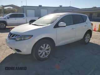 2012 Nissan Murano S with VIN JN8AZ1MU4CW108513, listed as a Copart auction lot 86226335 with 156,740 mi miles and Clean title. Bid and sale history available at DreamBid. Image 1.