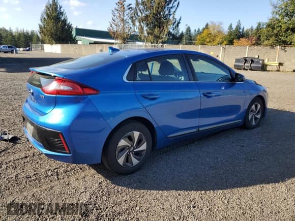 2018 Hyundai Ioniq SEL z VIN KMHC75LC7JU094265, wystawiony jako Copart lot #85889135 z przebiegiem 107 194 mil mil oraz Szkoda całkowita • Salvage title. Historia ofert i sprzedaży dostępna na DreamBid. Obrazek 3.