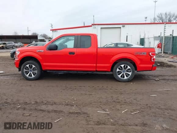 2020 Ford F-150 XL with VIN 1FTEX1EP0LFC31673, listed as a IAAI auction lot 41509569 with 55,048 mi miles and . Bid and sale history available at DreamBid. Image 14.