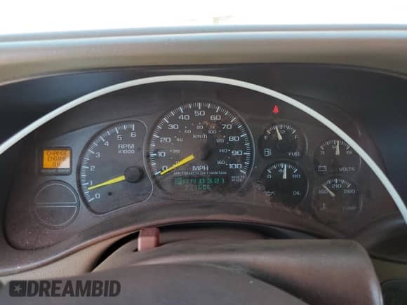 2001 Chevrolet Tahoe LT z VIN 1GNEC13T71R164164, wystawiony jako Copart lot #60066165 z przebiegiem 234 506 mil mil oraz Szkoda całkowita • Salvage title. Historia ofert i sprzedaży dostępna na DreamBid. Obrazek 9.