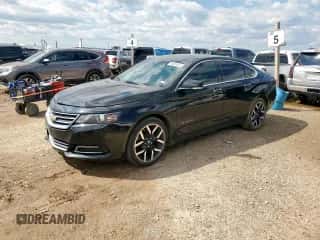2018 Chevrolet Impala Premier z VIN 2G1125S39J9106319, wystawiony jako Copart lot #80685945 z przebiegiem 83 243 mil mil oraz Szkoda całkowita • Salvage title. Historia ofert i sprzedaży dostępna na DreamBid. Obrazek 1.