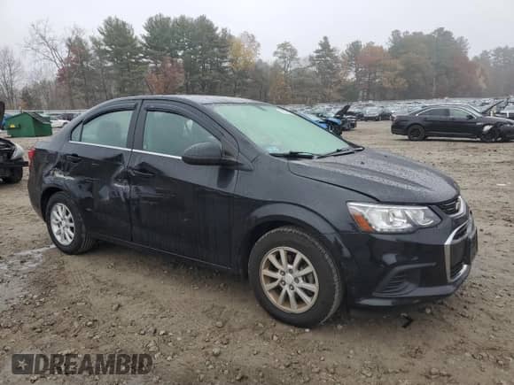 2018 Chevrolet Sonic LT with VIN 1G1JD5SG3J4100239, listed as a Copart auction lot 90578905 with 72,543 mi miles and Salvage title. Bid and sale history available at DreamBid. Image 4.