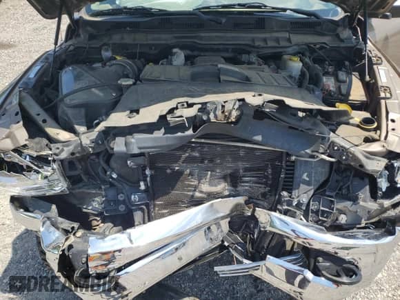 2010 Dodge 3500 Laramie with VIN 3D73Y3HL1AG172837, listed as a Copart auction lot 57646695 with 109,970 mi miles and Salvage title. Bid and sale history available at DreamBid. Image 7.