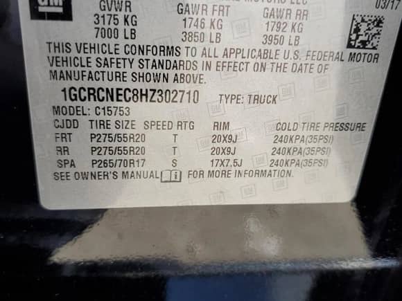 2017 Chevrolet Silverado 1500 Work Truck с VIN 1GCRCNEC8HZ302710, выставлен на аукционе Copart как лот 84808355 с пробегом 102 877 миль миль и Списание • Salvage title. История ставок и продаж доступна на DreamBid. Изображение 12.