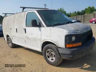 2006 Chevrolet Express Cargo с VIN 1GCFG15X961216031, выставлен на аукционе IAAI как лот 42403429 с пробегом 172 462 миль миль и . История ставок и продаж доступна на DreamBid. Изображение 1.