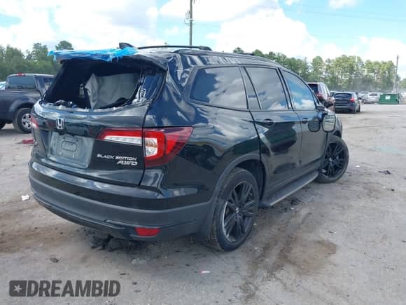 2020 Honda Pilot Black Edition z VIN 5FNYF6H72LB006037, wystawiony jako IAAI lot #42948845 z przebiegiem 87 482 mil mil oraz . Historia ofert i sprzedaży dostępna na DreamBid. Obrazek 4.