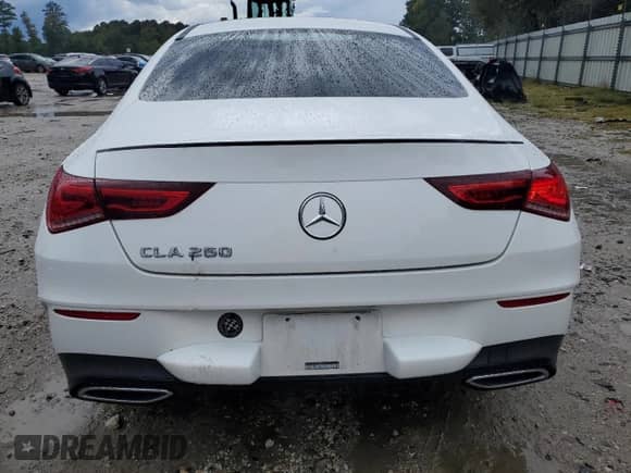 2020 Mercedes-Benz CLA 250 с VIN W1K5J4GB7LN096675, выставлен на аукционе Copart как лот 85648705 с пробегом 40 375 миль миль и Списание • Salvage title. История ставок и продаж доступна на DreamBid. Изображение 6.