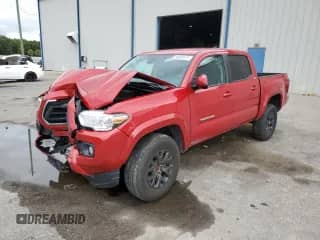 2023 Toyota Tacoma SR5 z VIN 3TMAZ5CN9PM213812, wystawiony jako Copart lot #80009175 z przebiegiem 22 334 mil mil oraz Szkoda całkowita • Salvage title. Historia ofert i sprzedaży dostępna na DreamBid. Obrazek 1.