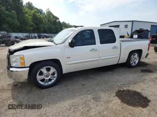 2013 Chevrolet Silverado 1500 LT with VIN 3GCPCSE06DG213790, listed as a Copart auction lot 80813815 with 131,416 mi miles and Salvage title. Bid and sale history available at DreamBid. Image 1.