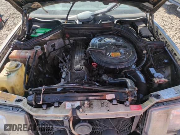 1991 Mercedes-Benz 300 E with VIN WDBEA30D3MB324074, listed as a Copart auction lot 61257145 with 207,793 mi miles and Salvage title. Bid and sale history available at DreamBid. Image 11.