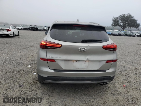2021 Hyundai Tucson Sport with VIN KM8J33ALXMU305876, listed as a Copart auction lot 86336224 with 37,434 mi miles and Non repairable. Bid and sale history available at DreamBid. Image 6.