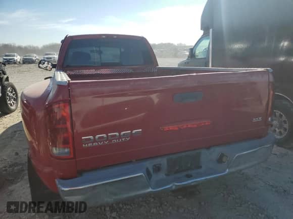 2004 Dodge 3500 SLT with VIN 3D7MA48C74G231084, listed as a Copart auction lot 87161804 with 238,528 mi miles and Salvage title. Bid and sale history available at DreamBid. Image 6.