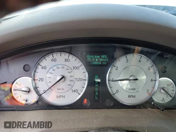 2008 Chrysler 300 Limited with VIN 2C3KA33GX8H237221, listed as a Copart auction lot 59503855 with 128,926 mi miles and Salvage title. Bid and sale history available at DreamBid. Image 9.