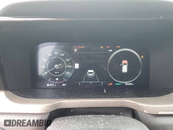 2023 Kia Sorento X-Line SX Prestige with VIN 5XYRKDLF6PG212642, listed as a Copart auction lot 59742535 with 33,439 mi miles and Salvage title. Bid and sale history available at DreamBid. Image 9.