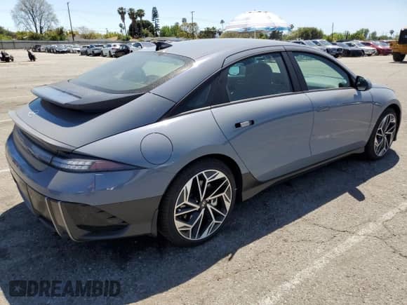 2025 Hyundai Ioniq 6 SEL с VIN KMHM34AA5SA085711, выставлен на аукционе Copart как лот 55694255 с пробегом 7 222 миль миль и Списание • Salvage title. История ставок и продаж доступна на DreamBid. Изображение 3.