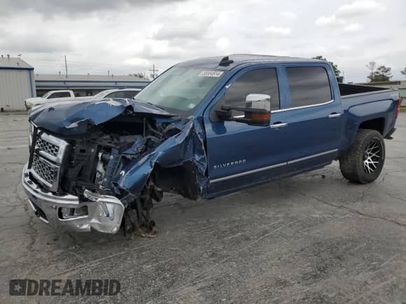 2015 Chevrolet Silverado 1500 LTZ z VIN 3GCUKSEJ8FG528205, wystawiony jako Copart lot #85564914 z przebiegiem 112 696 mil mil oraz Szkoda całkowita • Salvage title. Historia ofert i sprzedaży dostępna na DreamBid. Obrazek 1.