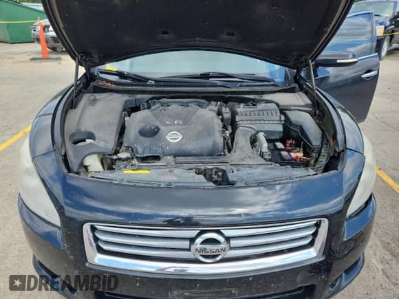 2014 Nissan Maxima S with VIN 1N4AA5AP1EC456787, listed as a Copart auction lot 69573785 with 177,420 mi miles and Salvage title. Bid and sale history available at DreamBid. Image 11.