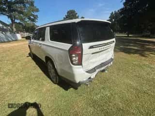 2023 Chevrolet Suburban High Country with VIN 1GNSKGKL4PR173763, listed as a Copart auction lot 85697485 with 24,229 mi miles and Clean title. Bid and sale history available at DreamBid. Image 3.