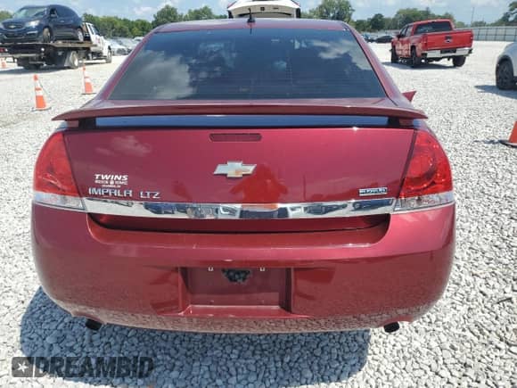 2010 Chevrolet Impala LTZ with VIN 2G1WC5EM8A1171829, listed as a Copart auction lot 67531165 with 98,094 mi miles and Salvage title. Bid and sale history available at DreamBid. Image 6.
