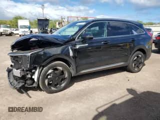 2025 Kia Sorento EX with VIN KNDRHDJG4S5288842, listed as a Copart auction lot 58067335 with 5,172 mi miles and Salvage title. Bid and sale history available at DreamBid. Image 1.