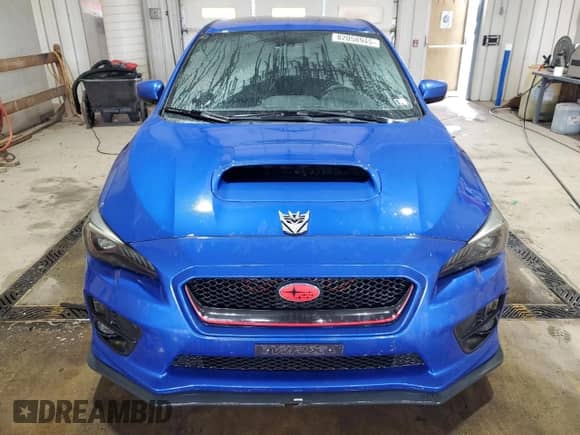2017 Subaru WRX Premium with VIN JF1VA1E6XH8832079, listed as a Copart auction lot 82058945 with 106,683 mi miles and Salvage title. Bid and sale history available at DreamBid. Image 5.