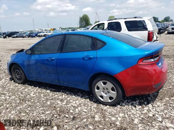 2016 Dodge Dart SE with VIN 1C3CDFAA4GD704608, listed as a Copart auction lot 65589545 with Not provided miles and Non repairable. Bid and sale history available at DreamBid. Image 2.