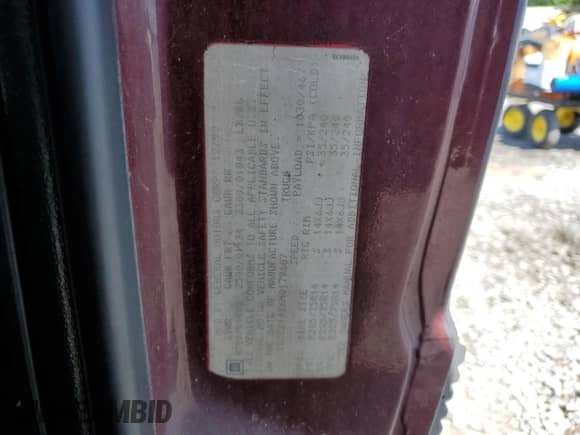 1991 Chevrolet S-10 с VIN 1GCCS14Z6M0179687, выставлен на аукционе Copart как лот 47220405 с пробегом 60 284 миль миль и Списание • Salvage title. История ставок и продаж доступна на DreamBid. Изображение 12.