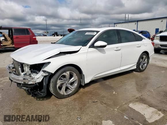 2018 Honda Accord EX-L with VIN 1HGCV1F53JA164704, listed as a Copart auction lot 83858065 with 66,084 mi miles and Clean title. Bid and sale history available at DreamBid. Image 1.