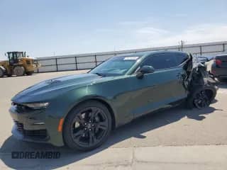 2020 Chevrolet Camaro 1SS with VIN 1G1FE1R74L0129003, listed as a Copart auction lot 62215765 with 37,293 mi miles and Salvage title. Bid and sale history available at DreamBid. Image 1.
