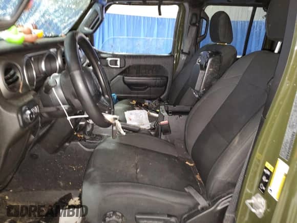 2022 Jeep Wrangler Unlimited Sport S с VIN 1C4HJXDN2NW132471, выставлен на аукционе Copart как лот 72798144 с пробегом 39 106 миль миль и На запчасти • Non repairable. История ставок и продаж доступна на DreamBid. Изображение 7.