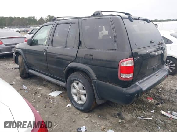 2000 Nissan Pathfinder XE with VIN JN8AR07S0YW414880, listed as a IAAI auction lot 41537399 with Not provided miles and . Bid and sale history available at DreamBid. Image 3.