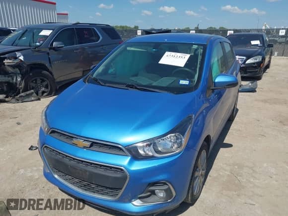 2017 Chevrolet Spark LT with VIN KL8CD6SA9HC719115, listed as a IAAI auction lot 43312353 with 70,506 mi miles and . Bid and sale history available at DreamBid. Image 2.
