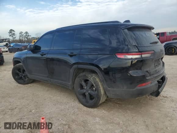 2024 Jeep Grand Cherokee Limited with VIN 1C4RJJBGXR8941121, listed as a Copart auction lot 89128045 with 22,758 mi miles and Salvage title. Bid and sale history available at DreamBid. Image 2.