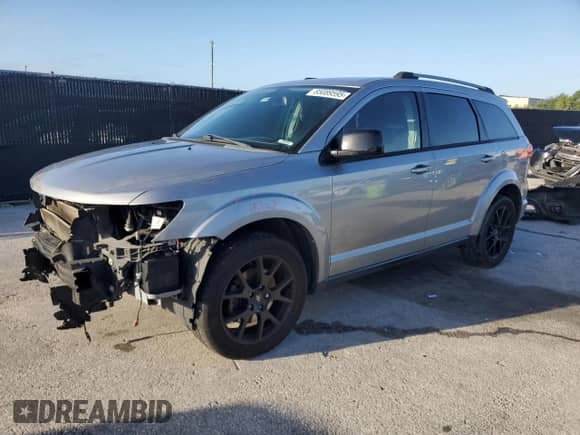 2018 Dodge Journey SXT z VIN 3C4PDCBB4JT439838, wystawiony jako Copart lot #85089595 z przebiegiem 185 554 mil mil oraz Szkoda całkowita • Salvage title. Historia ofert i sprzedaży dostępna na DreamBid. Obrazek 1.