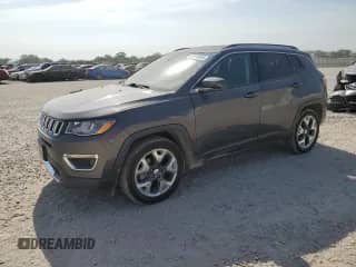 2020 Jeep Compass Limited с VIN 3C4NJCCB4LT114575, выставлен на аукционе Copart как лот 69115635 с пробегом 77 144 миль миль и Списание • Salvage title. История ставок и продаж доступна на DreamBid. Изображение 1.