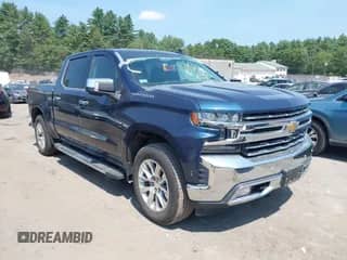 2019 Chevrolet Silverado 1500 LTZ z VIN 3GCUYGED5KG130613, wystawiony jako IAAI lot #42810997 z przebiegiem 59 656 mil mil oraz . Historia ofert i sprzedaży dostępna na DreamBid. Obrazek 1.