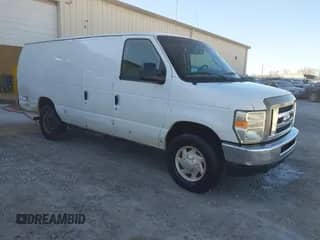 2008 Ford Econoline Cargo Commercial with VIN 1FTSS34LX8DA10757, listed as a IAAI auction lot 41697133 with 379,863 mi miles and . Bid and sale history available at DreamBid. Image 1.