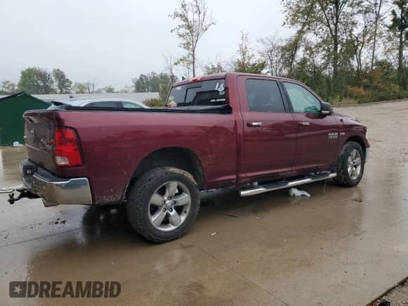 2016 Ram 1500 Outdoorsman with VIN 1C6RR7TTXGS354223, listed as a Copart auction lot 82326075 with 127,420 mi miles and Non repairable. Bid and sale history available at DreamBid. Image 3.