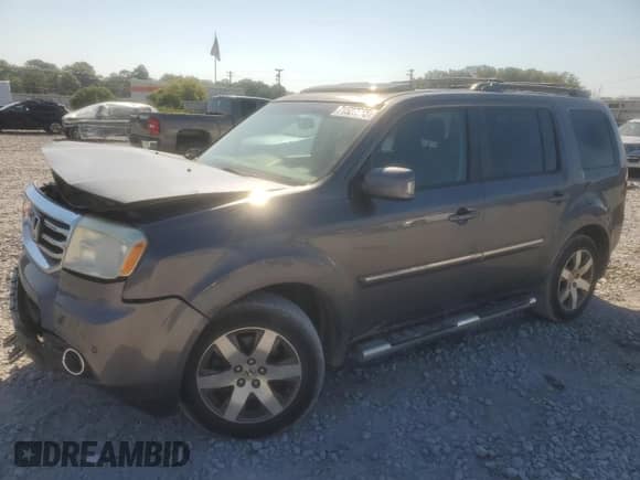 2014 Honda Pilot Touring with VIN 5FNYF3H93EB027479, listed as a Copart auction lot 71527965 with 195,840 mi miles and Salvage title. Bid and sale history available at DreamBid. Image 1.