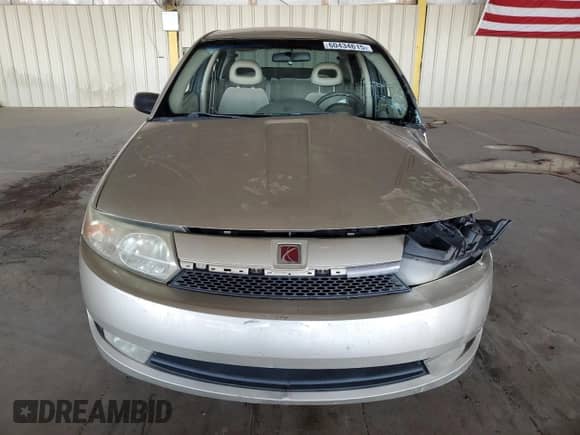2004 Saturn ION ION 3 with VIN 1G8AL52F24Z182595, listed as a Copart auction lot 60434615 with 130,618 mi miles and Salvage title. Bid and sale history available at DreamBid. Image 5.