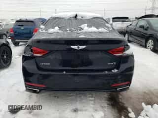 2015 Hyundai Genesis 3.8L z VIN KMHGN4JE3FU062264, wystawiony jako Copart lot #38242024 z przebiegiem 137 229 mil mil oraz Szkoda całkowita • Salvage title. Historia ofert i sprzedaży dostępna na DreamBid. Obrazek 6.