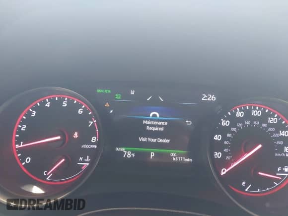 2021 Toyota Camry XSE with VIN 4T1K61AK8MU543474, listed as a IAAI auction lot 43400672 with 63,171 mi miles and . Bid and sale history available at DreamBid. Image 7.