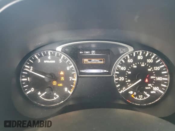 2016 Nissan Pathfinder Platinum with VIN 5N1AR2MMXGC636321, listed as a Copart auction lot 59395785 with 110,637 mi miles and Salvage title. Bid and sale history available at DreamBid. Image 9.