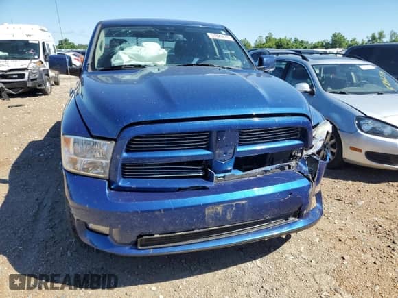 2011 Ram 1500 Sport with VIN 1D7RV1GT3BS576533, listed as a Copart auction lot 57829874 with 153,440 mi miles and Salvage title. Bid and sale history available at DreamBid. Image 5.