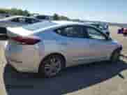 2018 Hyundai Elantra SEL with VIN KMHD84LF0JU508265, listed as a Copart auction lot 80067025 with 120,567 mi miles and Salvage title. Bid and sale history available at DreamBid. Image 3.