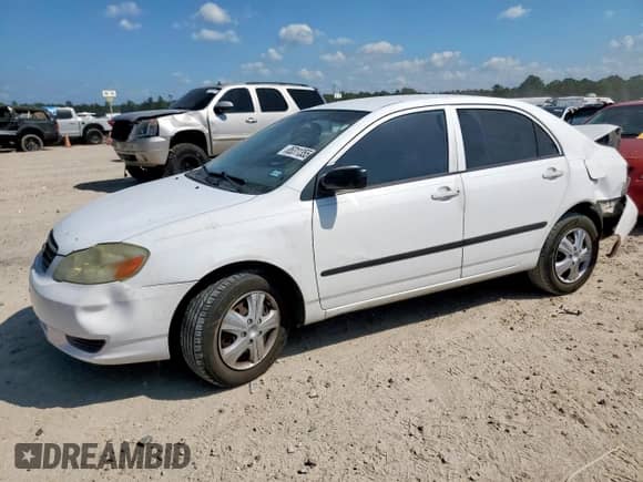 2003 Toyota Corolla CE with VIN 1NXBR32E33Z131067, listed as a Copart auction lot 85311355 with 109,801 mi miles and Salvage title. Bid and sale history available at DreamBid. Image 1.