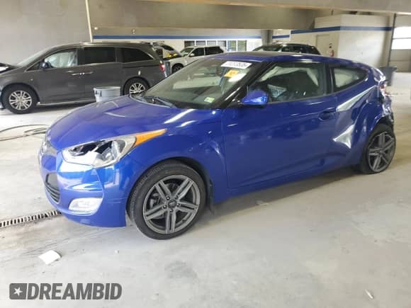2013 Hyundai Veloster w/Black Int z VIN KMHTC6AD4DU110567, wystawiony jako Copart lot #71273535 z przebiegiem 91 626 mil mil oraz Szkoda całkowita • Salvage title. Historia ofert i sprzedaży dostępna na DreamBid. Obrazek 1.