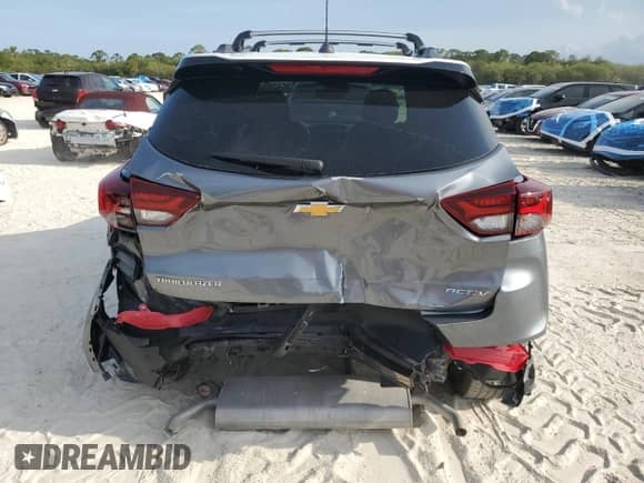 2022 Chevrolet TrailBlazer ACTIV with VIN KL79MVSL9NB009868, listed as a Copart auction lot 48995294 with 37,324 mi miles and Salvage title. Bid and sale history available at DreamBid. Image 6.